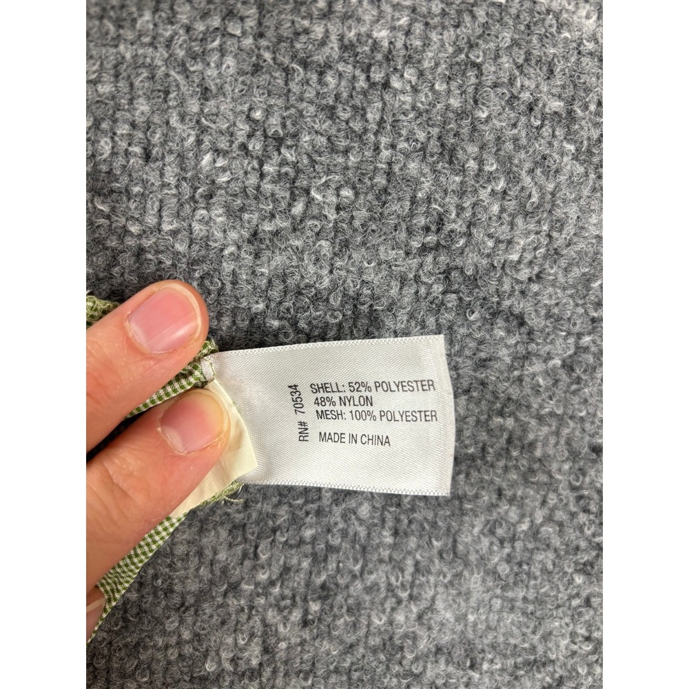 ORVIS Fishing Shirt Men XL Green White Long Sleeve Quick Dry‎ Vented Mesh Summer - Picture 6 of 9